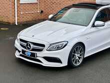 2017 MERCEDES C63 V8 BI TURBO SALOON + 24K MILES + 470BHP + PAN SUNROOF