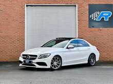 2017 MERCEDES C63 V8 BI TURBO SALOON + 24K MILES + 470BHP + PAN SUNROOF