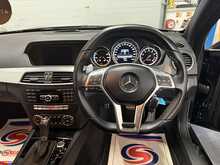 2013/13 MERCEDES C63 AMG 6.2 V8 COUPE + STAGE 2 - 530BHP + PAN ROOF