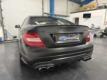 2013/13 MERCEDES C63 AMG 6.2 V8 COUPE + STAGE 2 - 530BHP + PAN ROOF