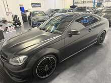 2013/13 MERCEDES C63 AMG 6.2 V8 COUPE + STAGE 2 - 530BHP + PAN ROOF