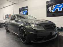 2013/13 MERCEDES C63 AMG 6.2 V8 COUPE + STAGE 2 - 530BHP + PAN ROOF