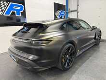 2022 PORCHE TAYCAN TURBO S SPORT TURISMO + SATIN WRAPPED + 751BHP + 20K OF OPTIONS