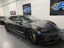 2022 PORCHE TAYCAN TURBO S SPORT TURISMO + SATIN WRAPPED + 751BHP + 20K OF OPTIONS