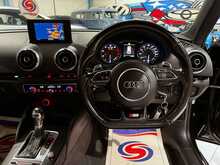 2015/15 AUDI S3 QUATTRO + 3 DOOR + S TRONIC + 300BHP + FULL LEATHER & NAVIGATION