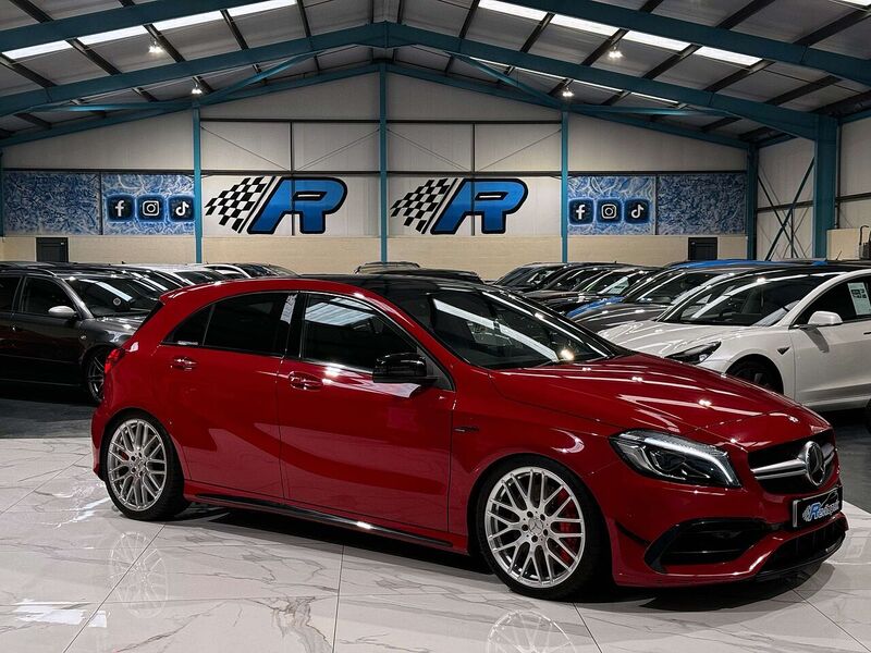 2.0 A45 AMG (Premium) Hatchback 5dr Petrol SpdS DCT 4MATIC Euro 6 (s/s) (381 ps)