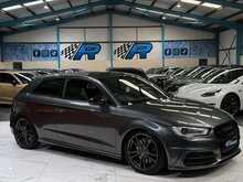 2016 AUDI S3 QUATTRO + 3 DOOR + MANUAL + STAGE 3 + 480BHP + SAT NAV + MILLTEK EXHAUST