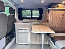 2017 FORD TRANSIT CUSTOM CAMPERVAN + BED + TOWBAR + 18INCH WHEELS + FULLY CONVERTED