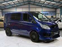 2017 FORD TRANSIT CUSTOM CAMPERVAN + BED + TOWBAR + 18INCH WHEELS + FULLY CONVERTED