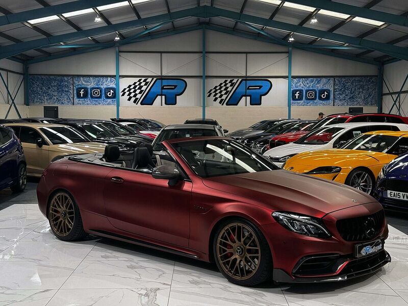 4.0 C63 V8 BiTurbo AMG S (Premium) Cabriolet 2dr Petrol SpdS MCT Euro 6 (s/s) (510 ps)