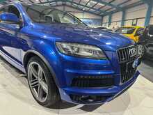 2012/62 AUDI Q7 S LINE 3.0 TDI + 59K MILES FSH + 2 OWNER + LEATHER + SAT NAVIGATION