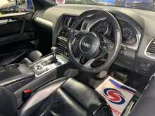 2012/62 AUDI Q7 S LINE 3.0 TDI + 59K MILES FSH + 2 OWNER + LEATHER + SAT NAVIGATION