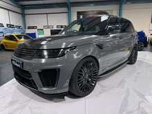 2018/68 LANDROVER RANGE ROVER SPORT SVR + OVERFINCH + 24K MILES + 567BHP