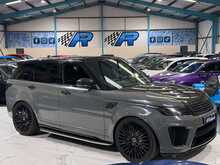 2018/68 LANDROVER RANGE ROVER SPORT SVR + OVERFINCH + 24K MILES + 567BHP
