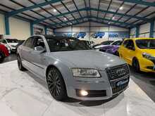 2007 AUDI S8 5.2 V10 QUATTRO SALOON + WRAPPED GREY + 450BHP + 128K MILES