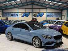 2017/17 MERCEDES CLA A45 AMG COUPE + AMG EXHAUST + WRAPPED + ROTIFORMS