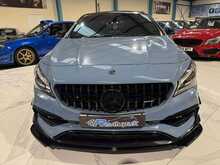 2017/17 MERCEDES CLA A45 AMG COUPE + AMG EXHAUST + WRAPPED + ROTIFORMS