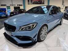 2017/17 MERCEDES CLA A45 AMG COUPE + AMG EXHAUST + WRAPPED + ROTIFORMS