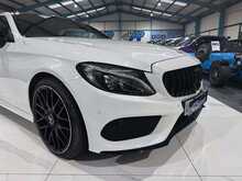 2017/17 MERCEDES C250D AMG LINE PREMIUM PLUS COUPE + BURMEISTER SOUND + RED LEATHER