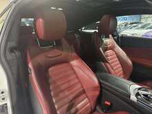 2017/17 MERCEDES C250D AMG LINE PREMIUM PLUS COUPE + BURMEISTER SOUND + RED LEATHER