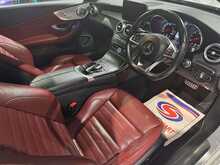 2017/17 MERCEDES C250D AMG LINE PREMIUM PLUS COUPE + BURMEISTER SOUND + RED LEATHER