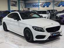 2017/17 MERCEDES C250D AMG LINE PREMIUM PLUS COUPE + BURMEISTER SOUND + RED LEATHER