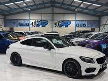 2017/17 MERCEDES C250D AMG LINE PREMIUM PLUS COUPE + BURMEISTER SOUND + RED LEATHER