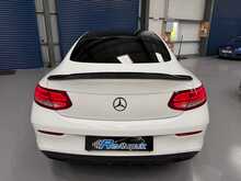 2017/17 MERCEDES C250D AMG LINE PREMIUM PLUS COUPE + BURMEISTER SOUND + RED LEATHER