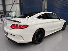 2017/17 MERCEDES C250D AMG LINE PREMIUM PLUS COUPE + BURMEISTER SOUND + RED LEATHER