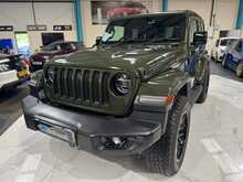 2021 JEEP WRANGLER OVERLAND 2.0 AUTO + 1 OF SARGE GREEN + HARDTOP + 24K MILES FSH