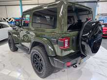 2021 JEEP WRANGLER OVERLAND 2.0 AUTO + 1 OF SARGE GREEN + HARDTOP + 24K MILES FSH
