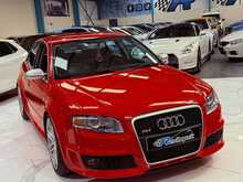 2006 AUDI RS4 4.2 V8 SALOON + 56K MILE FSH + WINGBACKS + TRULY STUNNING EXAMPLE THROUGH OUT