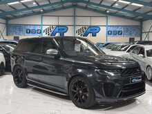 2019 LAND ROVER RANGE ROVER SPORT SVR 575 5.0 V8 + STAGE 2 + 640BHP HUGE SPEC + BUCKETS & RARE COLOUR