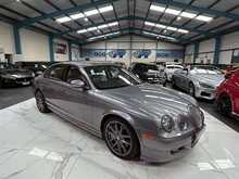 2007/57 JAGUAR S-TYPE R SUPERCHARGED 4.2 + AUTO + GREAT VALUE + ONLY 56K MILES FSH