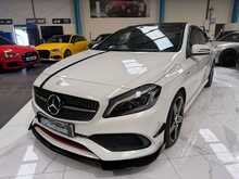 2016/16 MERCEDES A250 AMG PREMIUM AMG + 215BHP + PETROL + CARBON INT PACK + LOVELY SPEC CAR