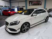 2016/16 MERCEDES A250 AMG PREMIUM AMG + 215BHP + PETROL + CARBON INT PACK + LOVELY SPEC CAR