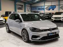 2017/67 VW GOLF R 3 DOOR + DSG + RARE ORYX PAINT + LEATHER + 91K MILES