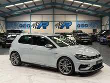 2017/67 VW GOLF R 3 DOOR + DSG + RARE ORYX PAINT + LEATHER + 91K MILES