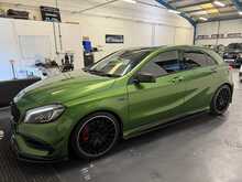 2017/67 MERCEDES A45 AMG 4MATIC + AERO PK + PAN ROOF + FULLY LOADED