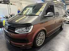2017/67 VW TRANSPORTER BITDI T32 BLUEMOTION TECH + STAGE 1 - 260BHP + CLUBSPORT SEATS AND MORE