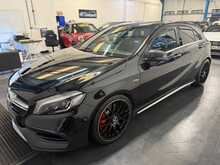 2017/67 MERCEDES BENZ A45 AMG 4MATIC + 7K OPTIONS + PANROOF - 380BHP
