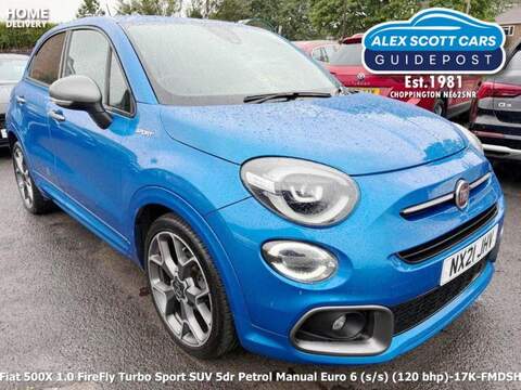 Fiat 500X Crossland X 1.2 Elite Nav Euro 6 (s/s) 5dr SUV Manual Petrol