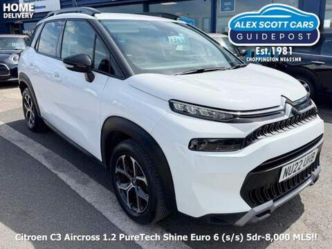 Citroen C3 Aircross 1.4i Turbo Elite SUV 5dr Petrol Manual 4WD Euro 6 (s/s) (140 ps) SUV Manual Petrol