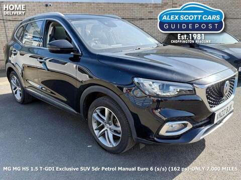 MG MG HS Crossland X 1.2 Elite Nav Euro 6 (s/s) 5dr SUV Manual Petrol