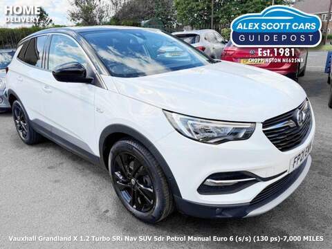 Vauxhall Grandland X Crossland X 1.2 Elite Nav Euro 6 (s/s) 5dr SUV Manual Petrol