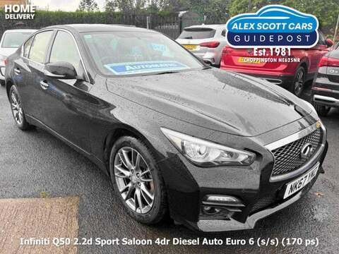 Infiniti Q50 2 Series Gran Coupe M Sport Saloon 1 Automatic Diesel
