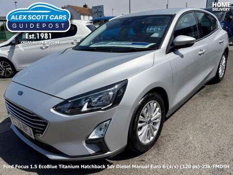 Ford Focus 1.0T EcoBoost Titanium Hatchback 5dr Petrol Manual Euro 6 (s/s) (100 ps)