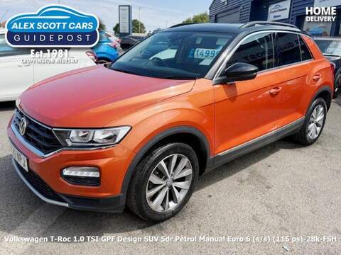Volkswagen T-Roc Crossland X 1.2 Elite Nav Euro 6 (s/s) 5dr SUV Manual Petrol