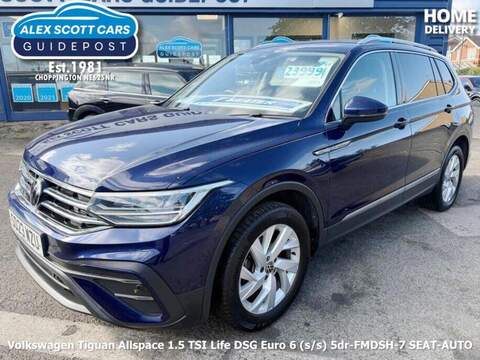 Volkswagen Tiguan Allspace 1.3 DIG-T MHEV Acenta Premium XTRON Euro 6 (s/s) 5dr SUV Automatic Petrol Hybrid
