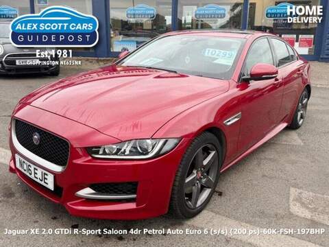 Jaguar XE 2.0 GTDi R-Sport Saloon 4dr Petrol Auto Euro 6 (s/s) (200 ps) - U79144